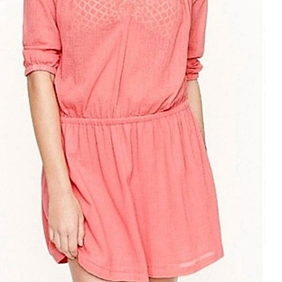 NEW J. Crew Cover Up Dress Size S Whisper Gauze Baja Summer Sundress Swim Beach - Picture 5 of 5